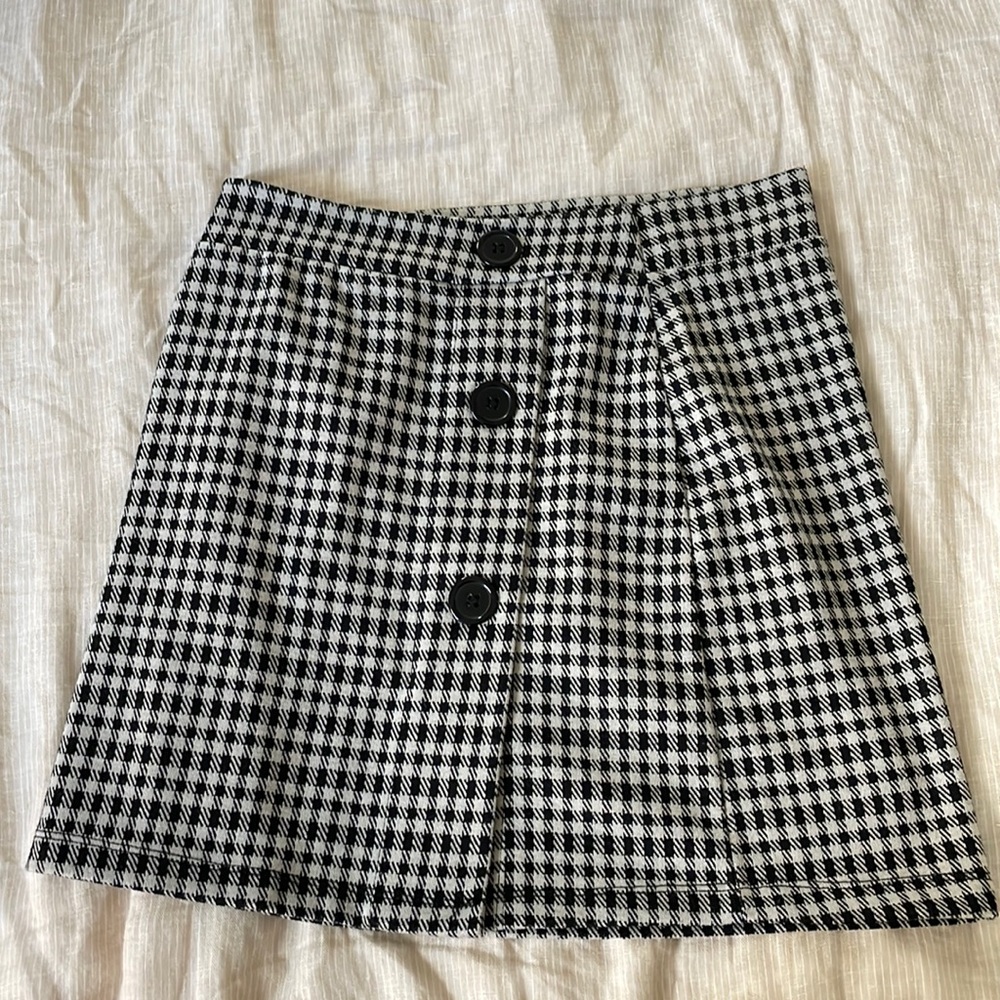 Checkers skirt